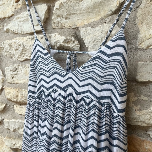 Billabong Sun Lovin Slate Blue Striped Maxi Dress - Picture 8 of 10